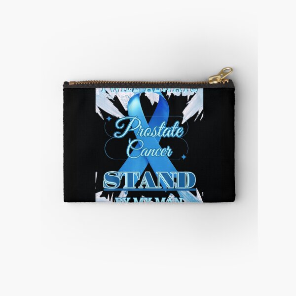 Item preview, I Will Always Stand By My Man Prostate Cancer Awareness Blue Ribbon designed and sold by Ophtizu.