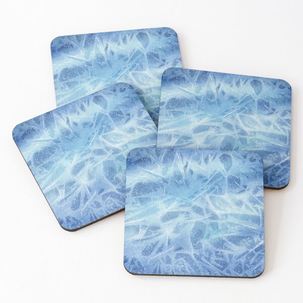 Item preview, Cracked Ice Abstract Watercolor designed and sold by dpesheva-art.