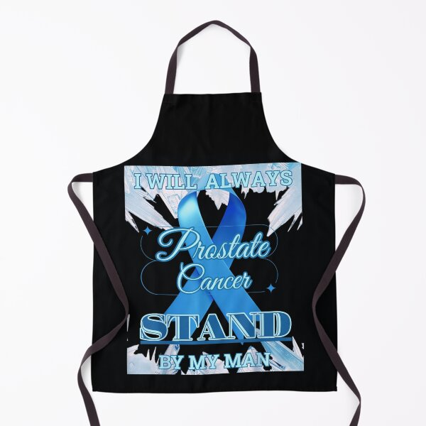 Item preview, I Will Always Stand By My Man Prostate Cancer Awareness Blue Ribbon designed and sold by Ophtizu.
