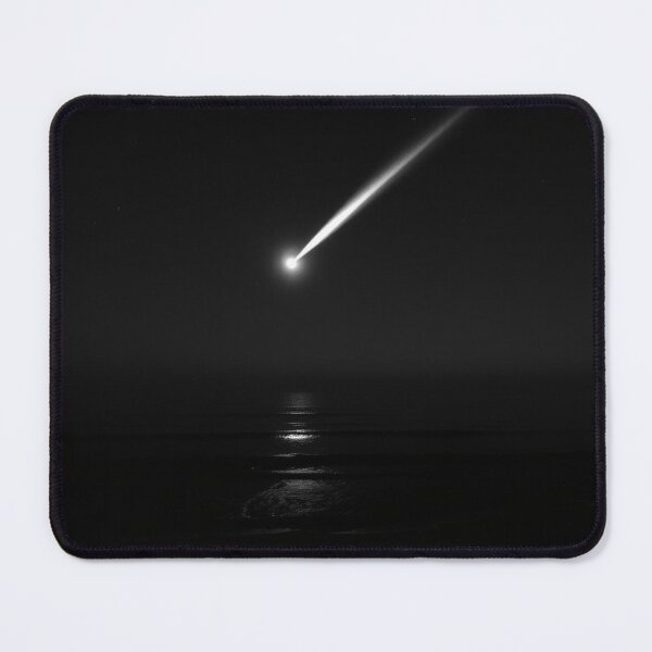 Item preview, Meteor Over Midnight Ocean | Dramatic Comet Reflection designed and sold by EllDAV777.