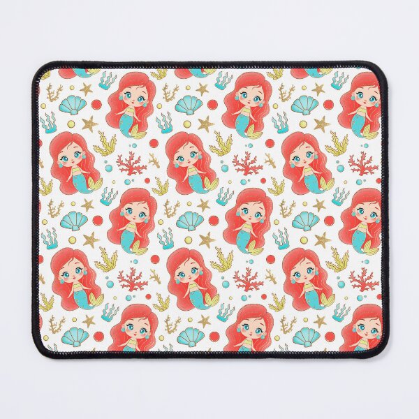 Item preview, Cute Little Mermaid - Magical Ocean Cartoon Pattern designed and sold by nora8820.