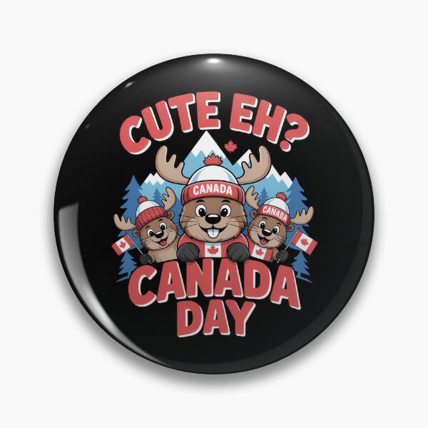 Item preview, Cute Eh Happy Canada day Flag designed and sold by TrinaEspinoza.
