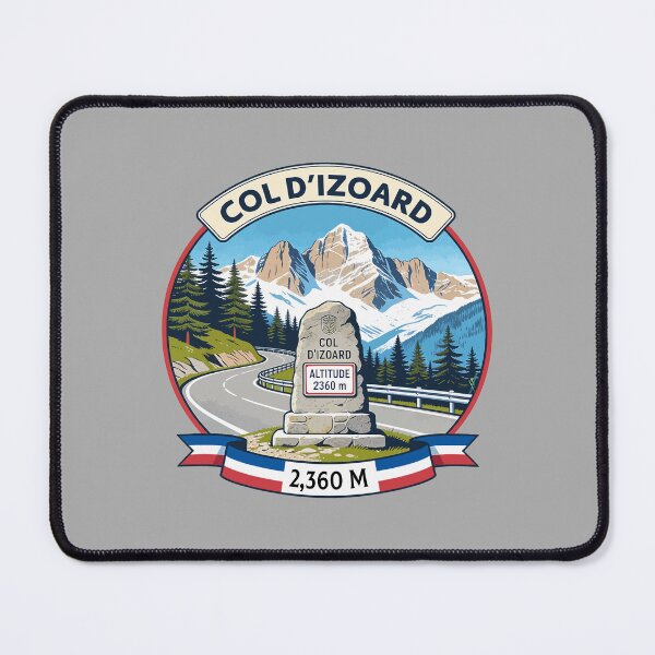 Item preview, Col d'Izoard France Sticker TShirt 04 designed and sold by OuterShellUK.