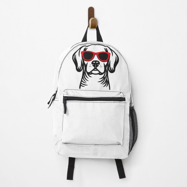 Item preview, Cool Pointer with Red Sunglasses Art - Cute Dog Illustration designed and sold by myforestfog.