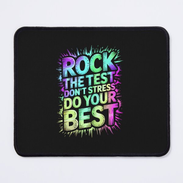Item preview, Cool Rock THE Test DO Your Best Teacher ELA Crew Science designed and sold by FrankIsabel.
