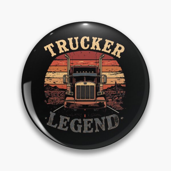 Item preview, Trucker Legend T-shirt for real man who loves trucker life designed and sold by Lopez-Design.