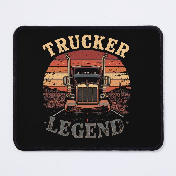 Item preview, Trucker Legend T-shirt for real man who loves trucker life designed and sold by Lopez-Design.