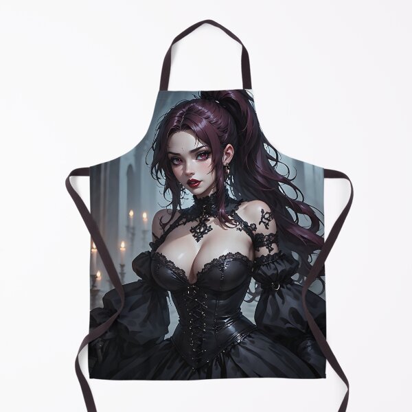 Item preview, Hot Halloween Anime Goth Girl Waifu 180 designed and sold by Your New Fixation.