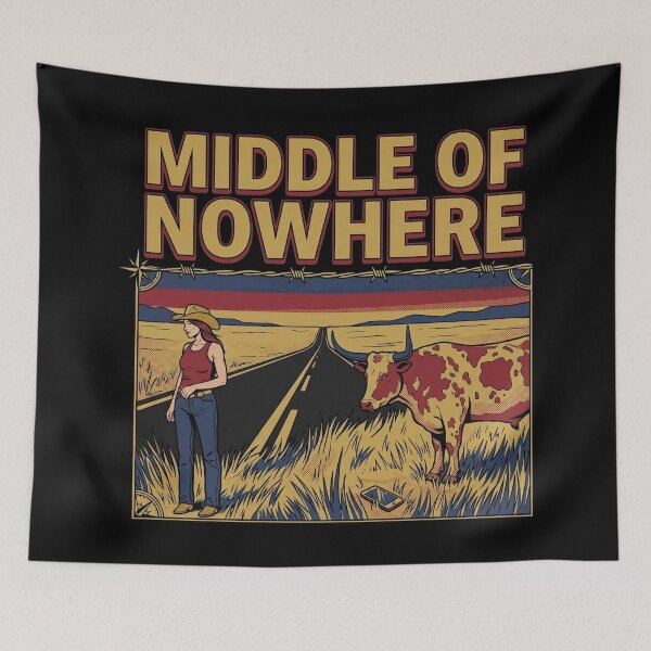 Item preview, The Middle of Nowhere Vintage Style designed and sold by Kitkin.