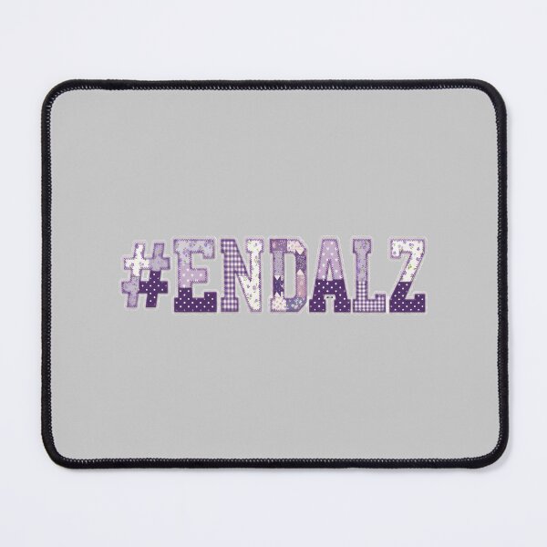 Item preview, #Endalz Patchwork Style Alzheimer Awareness Purple Long Sleeve designed and sold by mjohnson9.