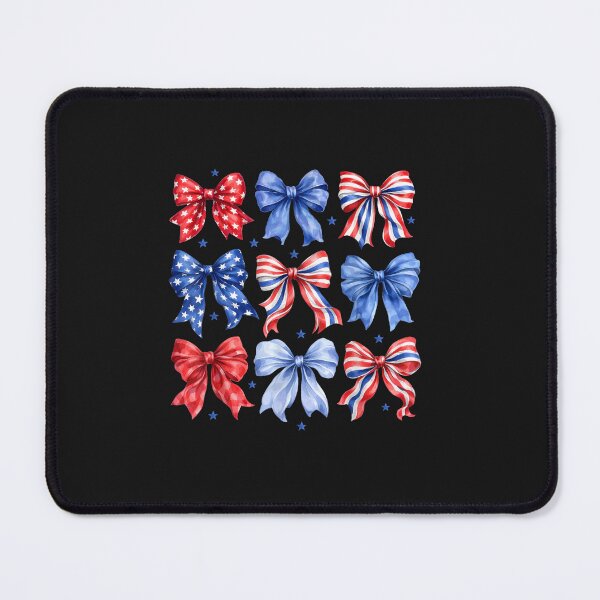 Item preview, Coquette Bow in Red White Blue Patriotic 4th of July Girls designed and sold by FrankIsabel.