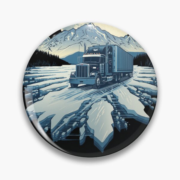 Item preview, Northern Hauler T-shirt for Driving Lovers Truck Highway designed and sold by Lopez-Design.