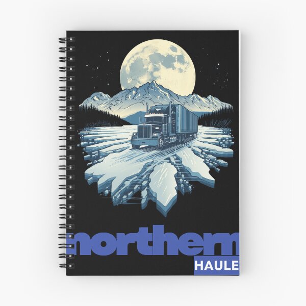 Item preview, Northern Hauler T-shirt for Driving Lovers Truck Highway designed and sold by Lopez-Design.