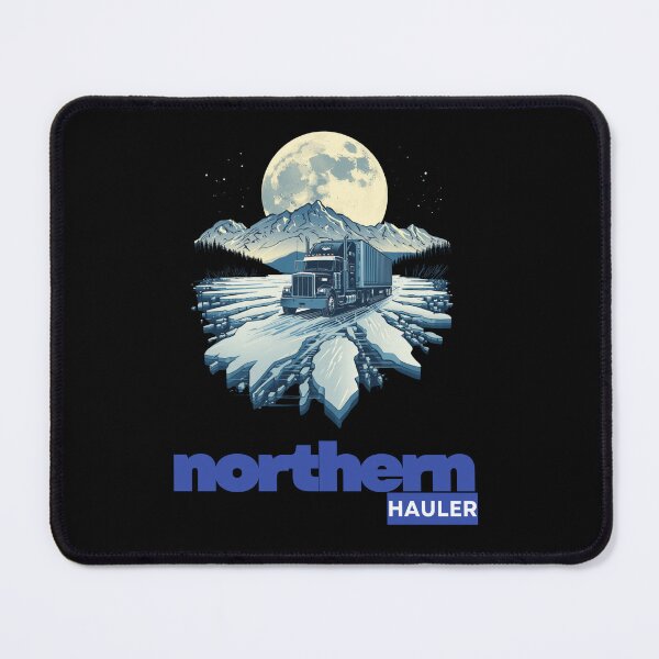 Item preview, Northern Hauler T-shirt for Driving Lovers Truck Highway designed and sold by Lopez-Design.
