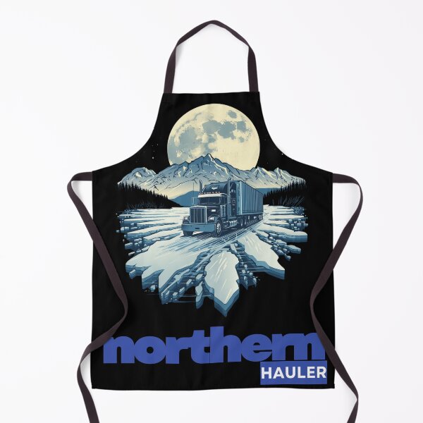 Item preview, Northern Hauler T-shirt for Driving Lovers Truck Highway designed and sold by Lopez-Design.