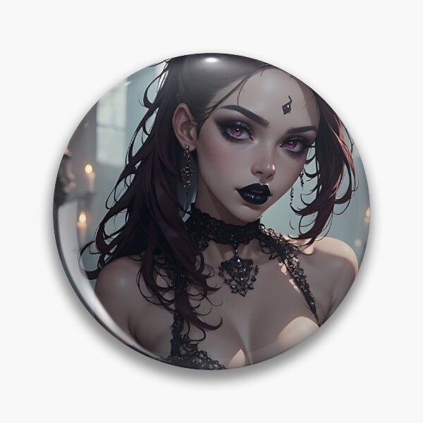 Item preview, Hot Halloween Anime Goth Girl Waifu 183 designed and sold by Your New Fixation.