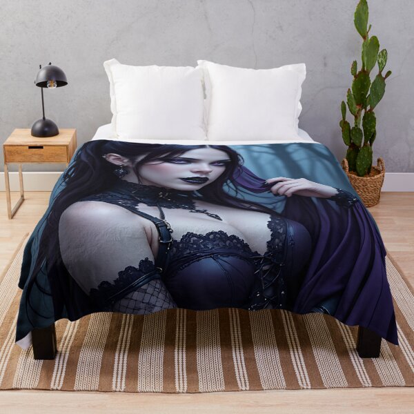 Item preview, Hot Halloween Anime Goth Girl Waifu 184 designed and sold by Your New Fixation.