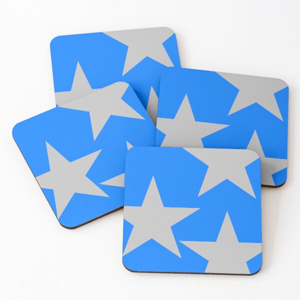 Item preview, Gray Stars on Bold Blue Sky designed and sold by BriSher.