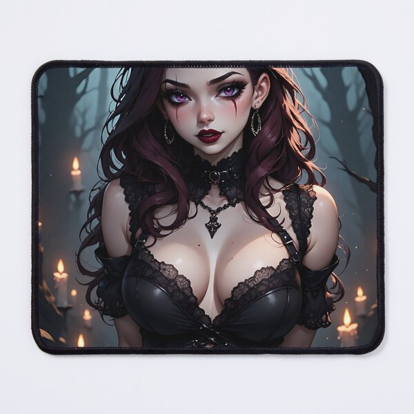 Item preview, Hot Halloween Anime Goth Girl Waifu 185 designed and sold by Your New Fixation.