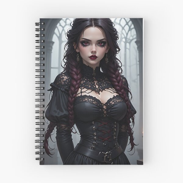 Item preview, Hot Halloween Anime Goth Girl Waifu 187 designed and sold by Your New Fixation.
