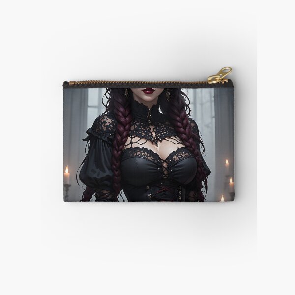 Item preview, Hot Halloween Anime Goth Girl Waifu 187 designed and sold by Your New Fixation.