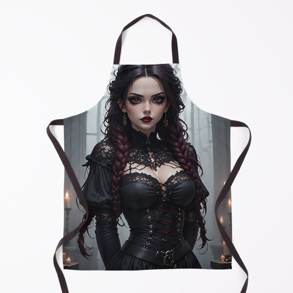 Item preview, Hot Halloween Anime Goth Girl Waifu 187 designed and sold by Your New Fixation.