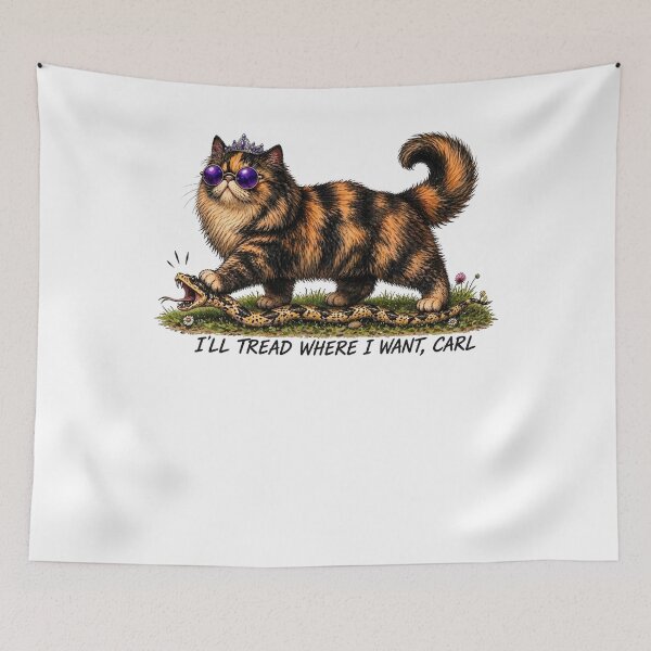Item preview, Funny Cat Snake  designed and sold by Bralipse.