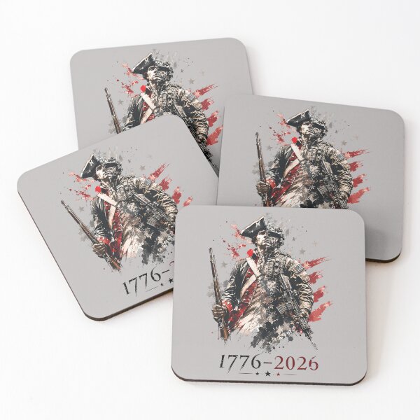 Item preview, 1776-2026 Patriotic Soldier 250th Anniversary 4th July designed and sold by mjohnson9.