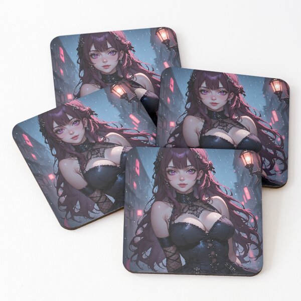 Item preview, Hot Halloween Anime Goth Girl Waifu 194 designed and sold by Your New Fixation.