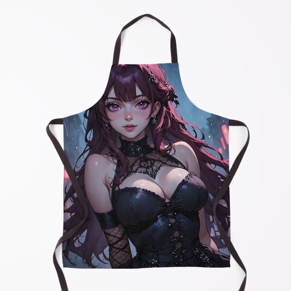 Item preview, Hot Halloween Anime Goth Girl Waifu 194 designed and sold by Your New Fixation.