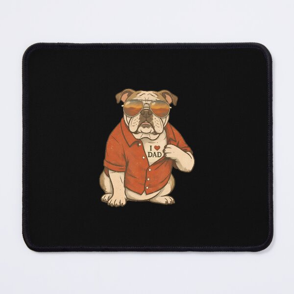 Item preview, Cool Dog Aviator Dad Love Graphic Tee designed and sold by SoyLamderma.