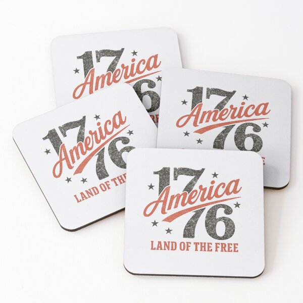 Item preview, 1776 America Land of the Free | Patriotic USA Independence Day Vintage designed and sold by Aesthetic-Avenue.