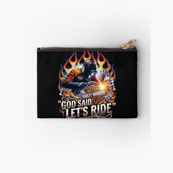 Item preview, God Said Lets Ride Harley Davidson Retro Motorcycle Design designed and sold by enzoade.