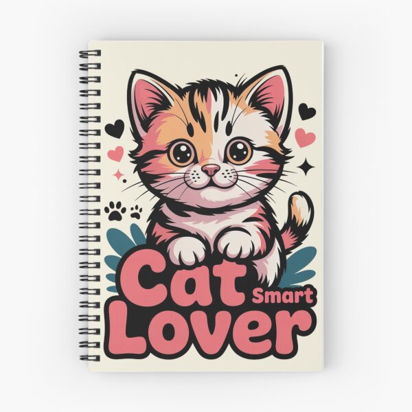 Item preview, Cat Smart Lover Cartoon Kitten designed and sold by Lopez-Design.