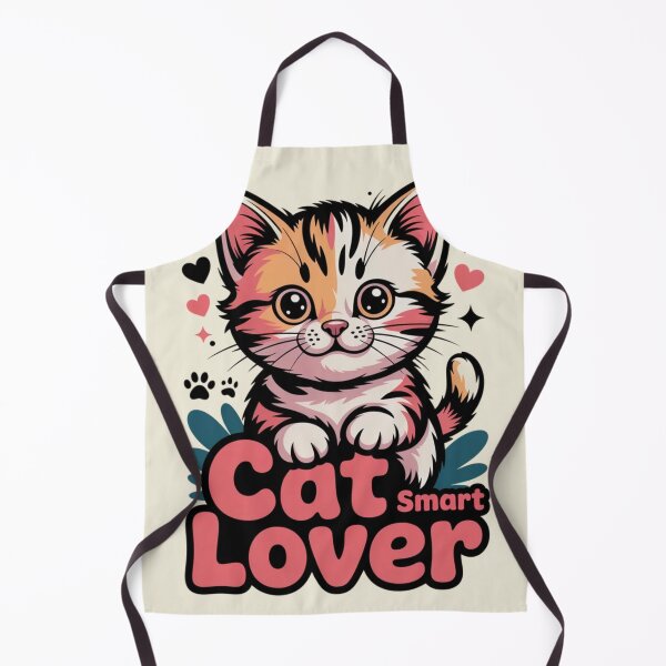 Item preview, Cat Smart Lover Cartoon Kitten designed and sold by Lopez-Design.