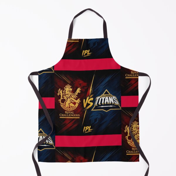 Item preview, Royal Challengers Bangalore vs Gujarat Titans – IPL Rivalry Tee designed and sold by Crick-Art.