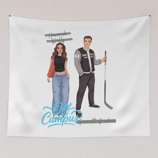 Item preview, Off Campus Vibes, Off Campus Briar U Hockey Romance, Hockey Romance Bookish, Off-Campus Movie, Campus Hockey designed and sold by FforgvtmeShop.