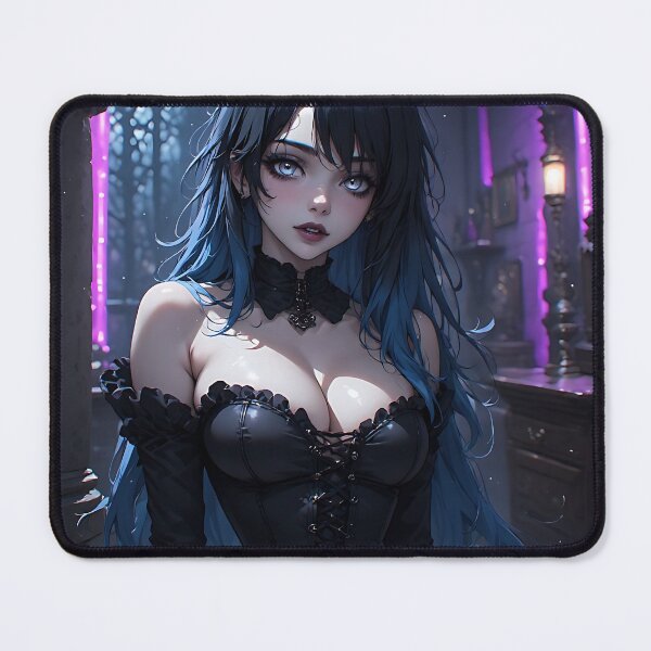 Item preview, Hot Halloween Anime Goth Girl Waifu 200 designed and sold by Your New Fixation.