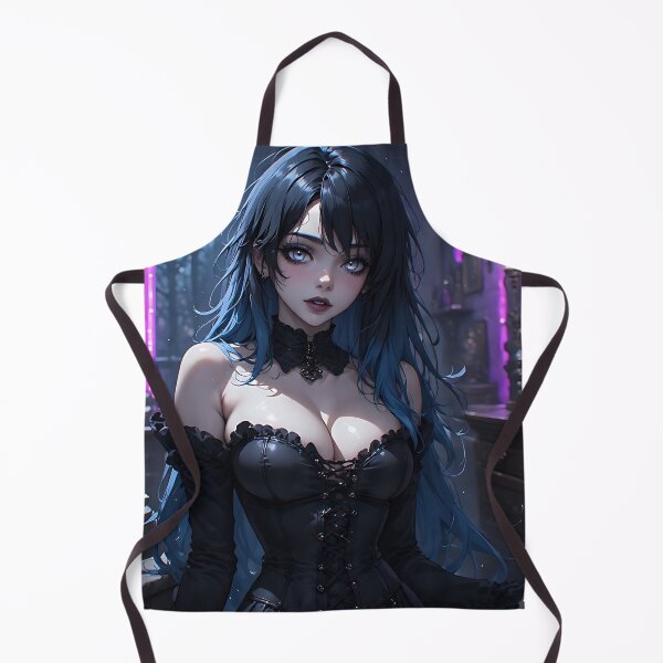 Item preview, Hot Halloween Anime Goth Girl Waifu 200 designed and sold by Your New Fixation.