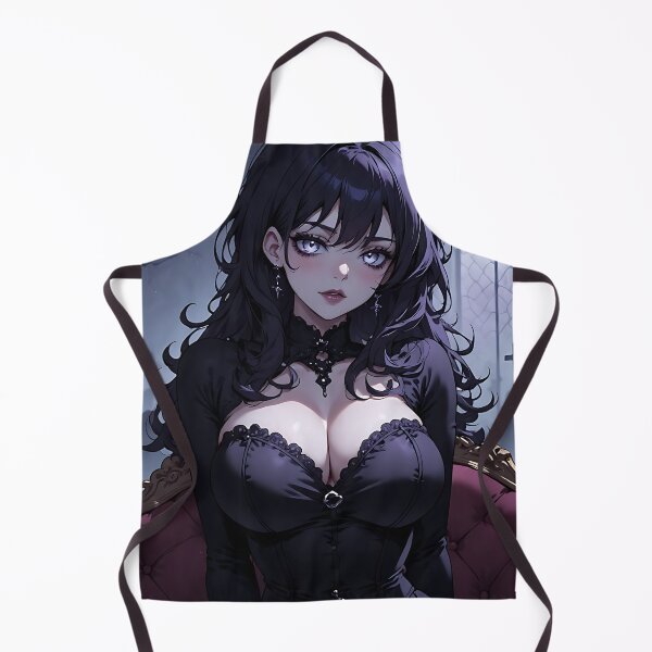 Item preview, Hot Halloween Anime Goth Girl Waifu 201 designed and sold by Your New Fixation.