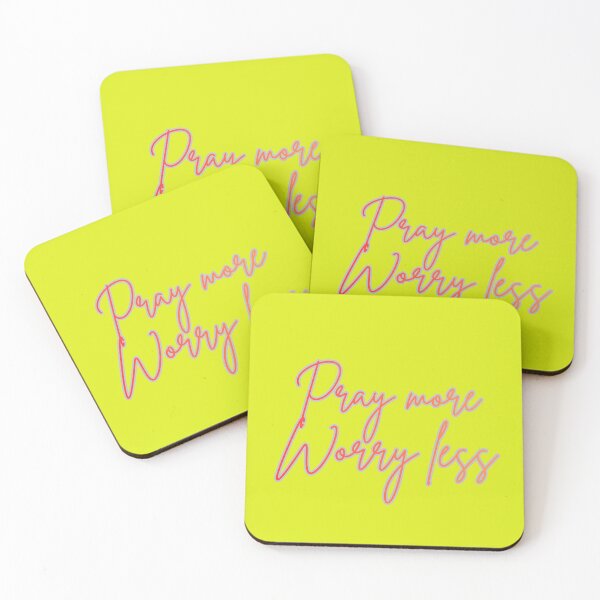 Item preview, Pray More Worry Less Christian Typography Design designed and sold by photoart1854.