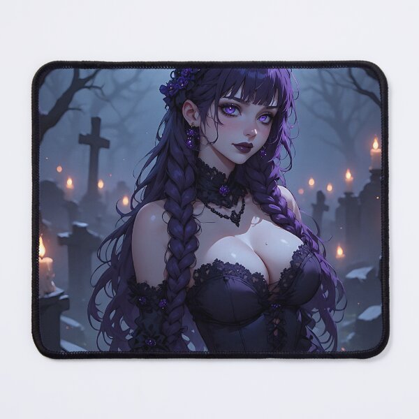 Item preview, Hot Halloween Anime Goth Girl Waifu 202 designed and sold by Your New Fixation.