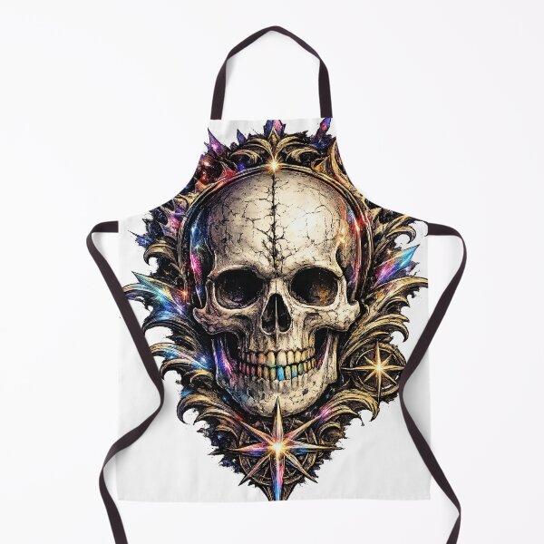 Item preview, Mystical Crystal Skull – Cosmic Gothic Art designed and sold by WonderPiks.