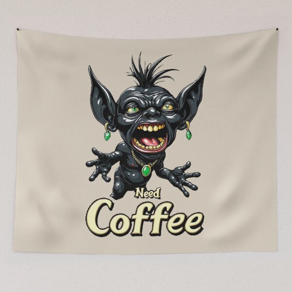Item preview, Gremoji Society - Need Coffee_ No.02 designed and sold by Shift-Bloom.