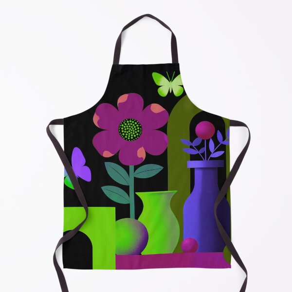Item preview, Electric Violet Bloom | Neon Fantasy Botanical Art designed and sold by joycrysstudio.