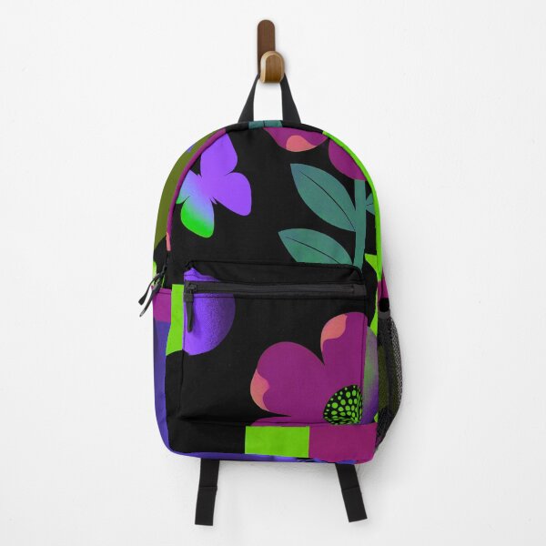 Item preview, Electric Violet Bloom | Neon Fantasy Botanical Art designed and sold by joycrysstudio.
