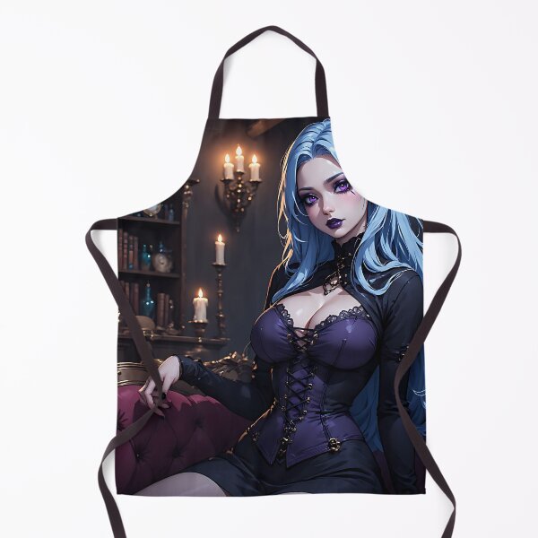 Item preview, Hot Halloween Anime Goth Girl Waifu 204 designed and sold by Your New Fixation.