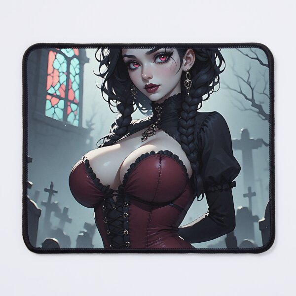 Item preview, Hot Halloween Anime Goth Girl Waifu 205 designed and sold by Your New Fixation.