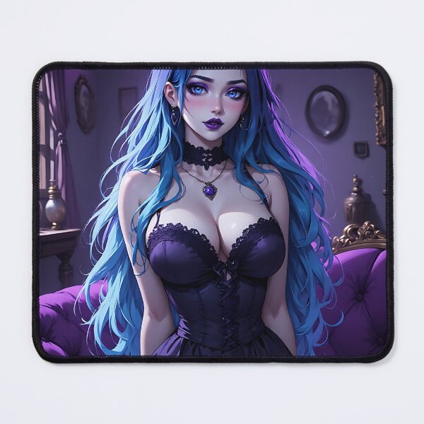 Item preview, Hot Halloween Anime Goth Girl Waifu 207 designed and sold by Your New Fixation.