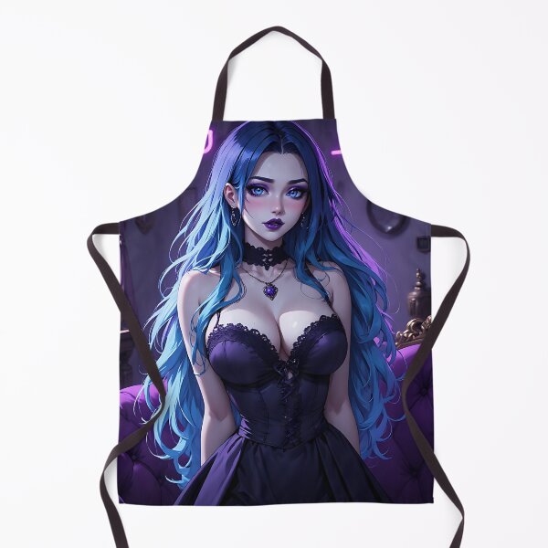 Item preview, Hot Halloween Anime Goth Girl Waifu 207 designed and sold by Your New Fixation.